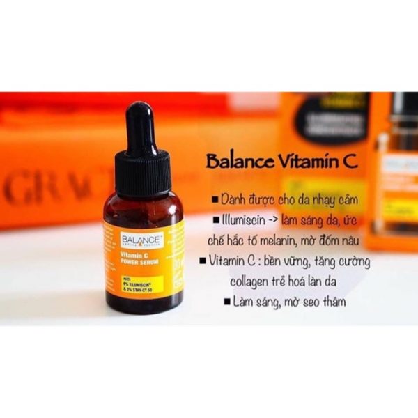 Tinh chất dưỡng da Vitamin C - Balance Active 30ml