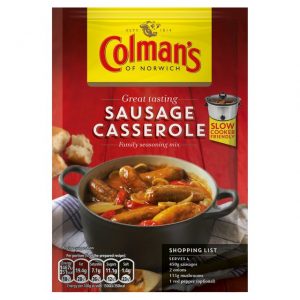 Colman's Sausage Casserole