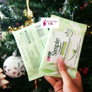 Tẩy Trang Simple Kind to Skin Cleansing Facial Wipes