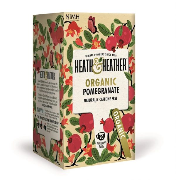 Trà Lựu Hữu Cơ Heath & Heather Organic Pomegranate