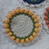 Big Tulip Coaster Crochet – Easy Beginning Crochet Pattern for Everyone ( English Subtitles)