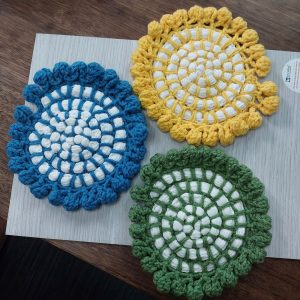 How to Crochet Circle Coaster – Free Crochet Pattern